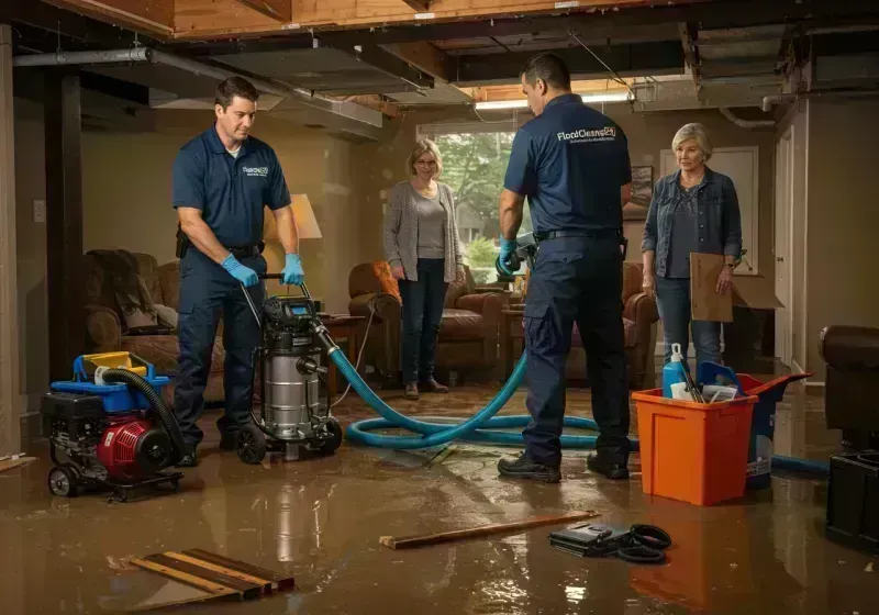 Basement Water Extraction and Removal Techniques process in Daniels, WV